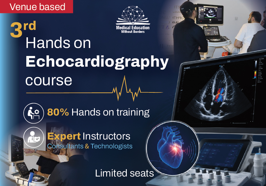 3rd Hands-On Echocardiography Course (Venue based)