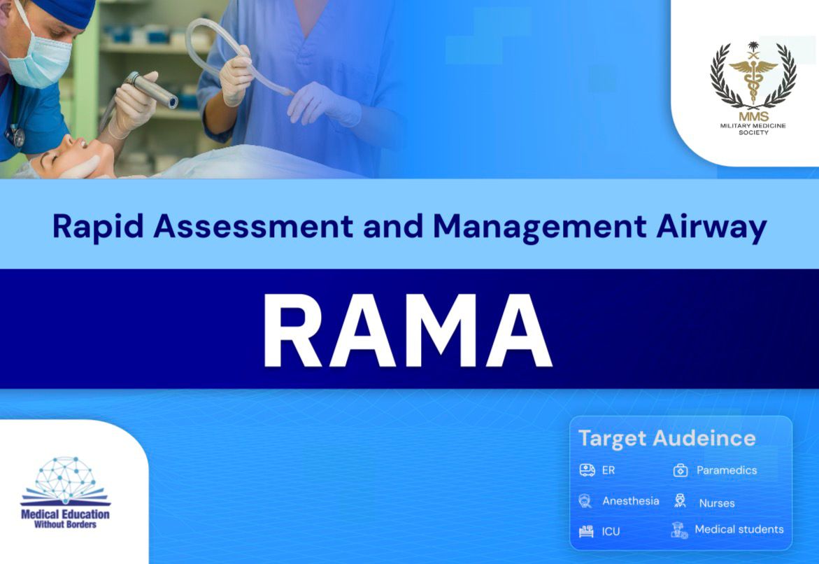 RAMA Rapid Assessment and Management Airway (Venue based workshop)